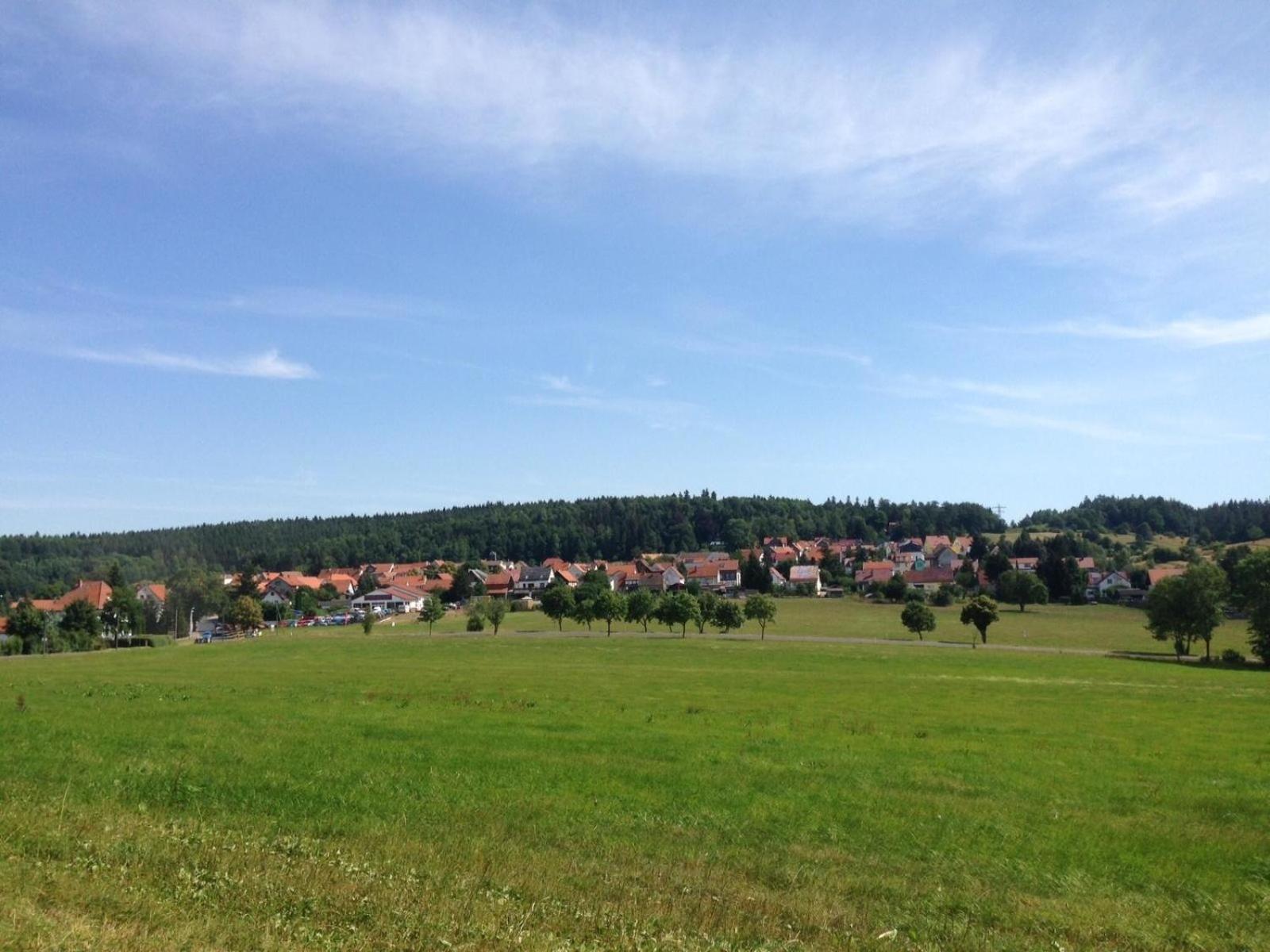 Ferienwohnung Bradatsch Catterfeld Buitenkant foto
